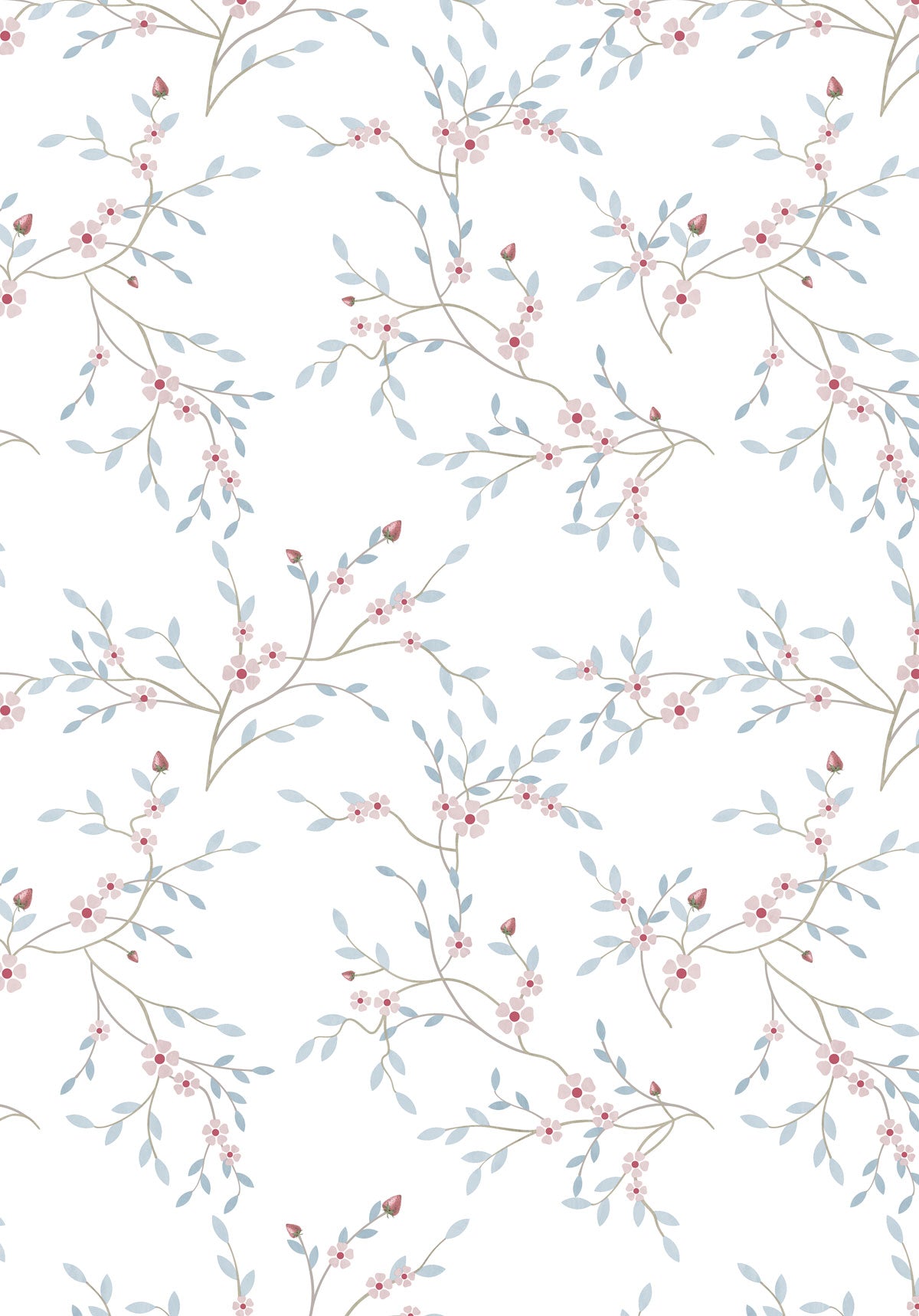 Papel Mural Strawberry