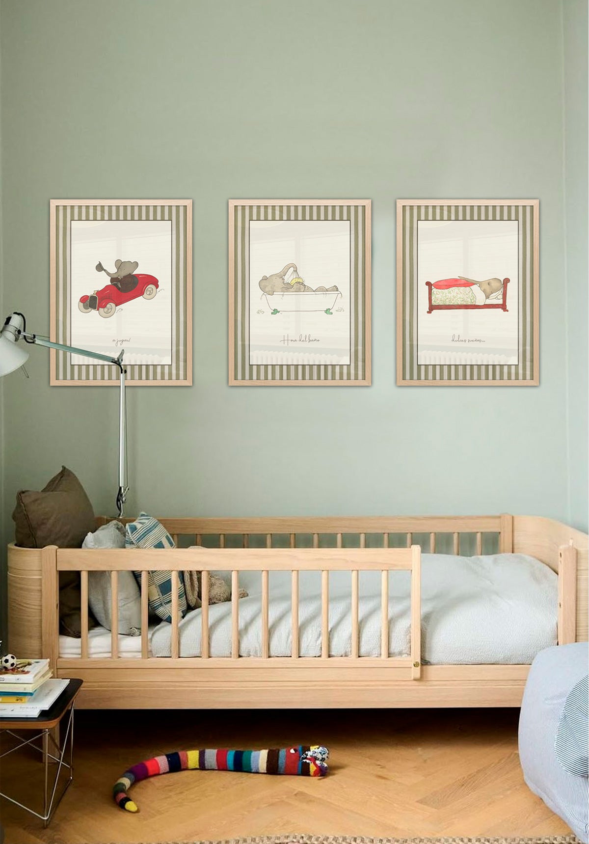 Cuadro Babar Hora del Baño