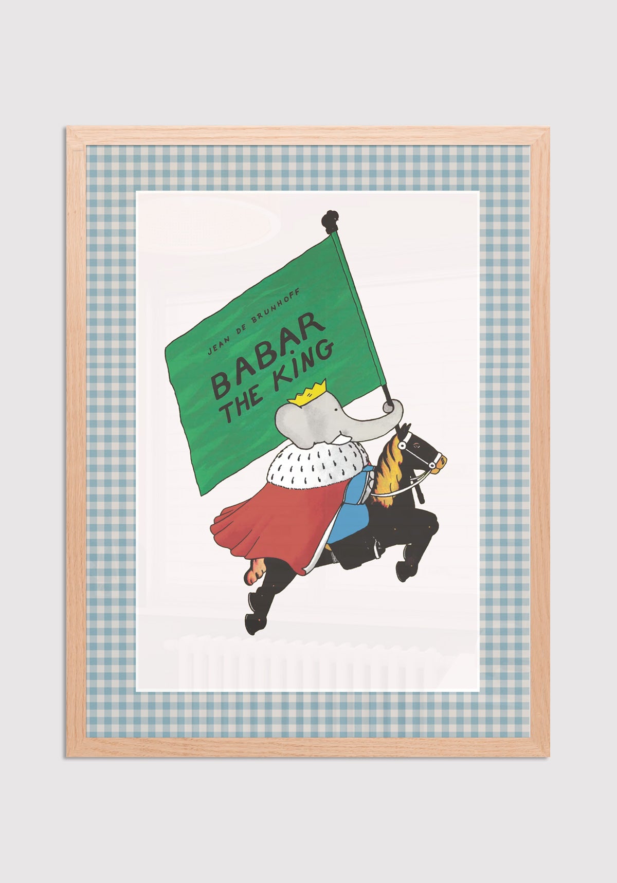 Cuadro Babar The King