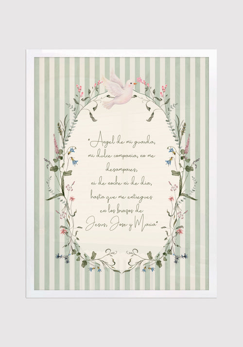 Cuadro Angel de mi Guarda