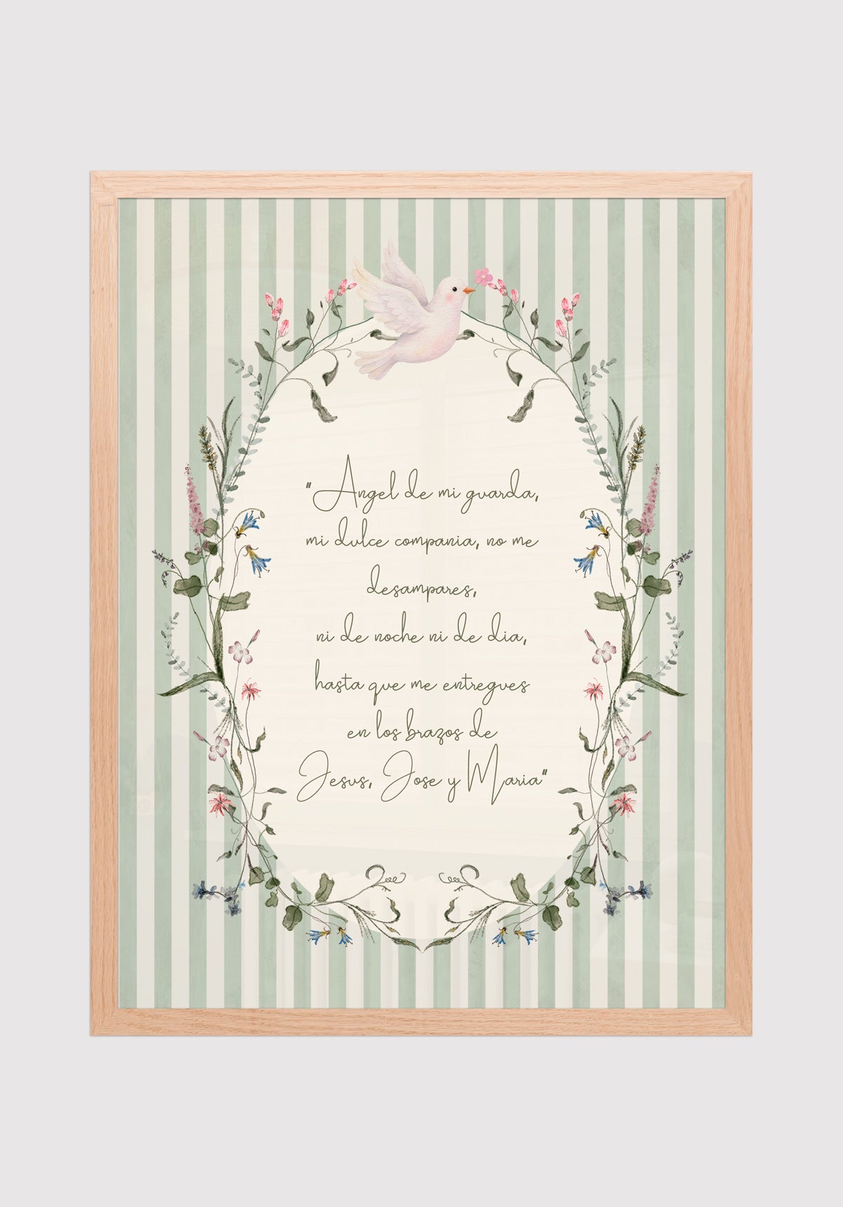 Cuadro Angel de mi Guarda