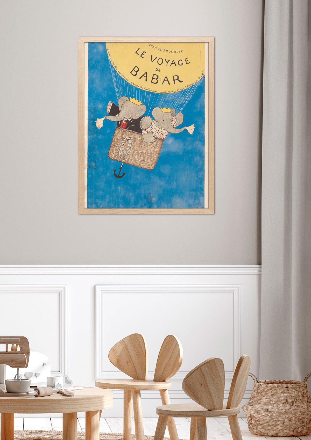 Cuadro Babar Le Voyage