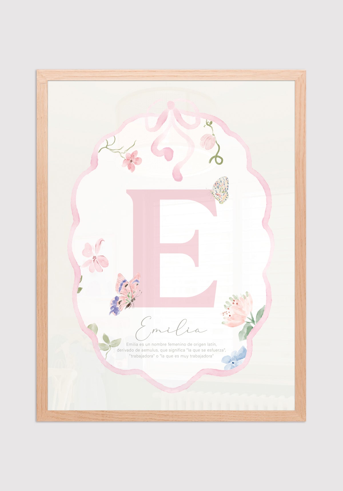 Cuadro Nombre Personalizado Eden