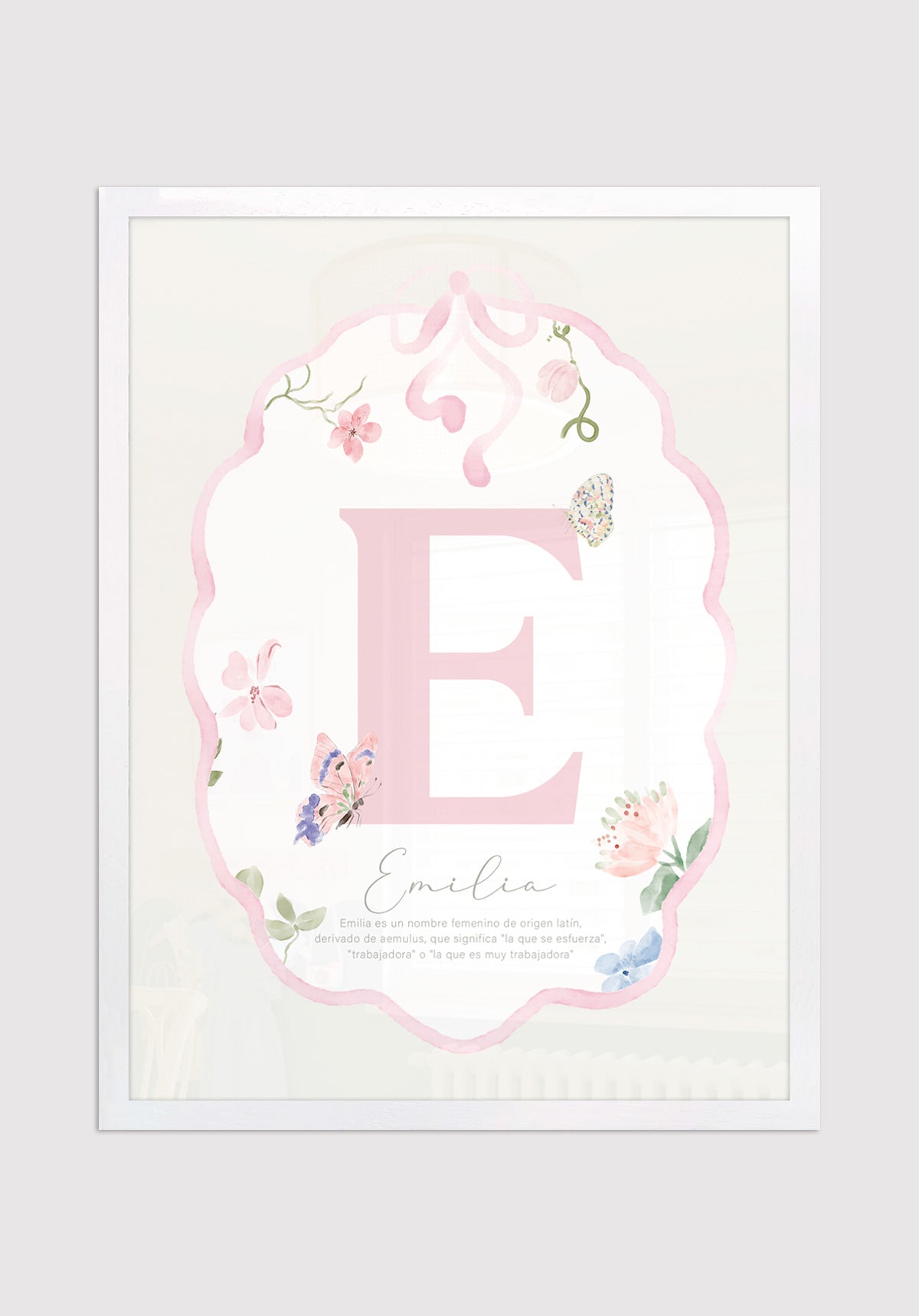 Cuadro Nombre Personalizado Eden
