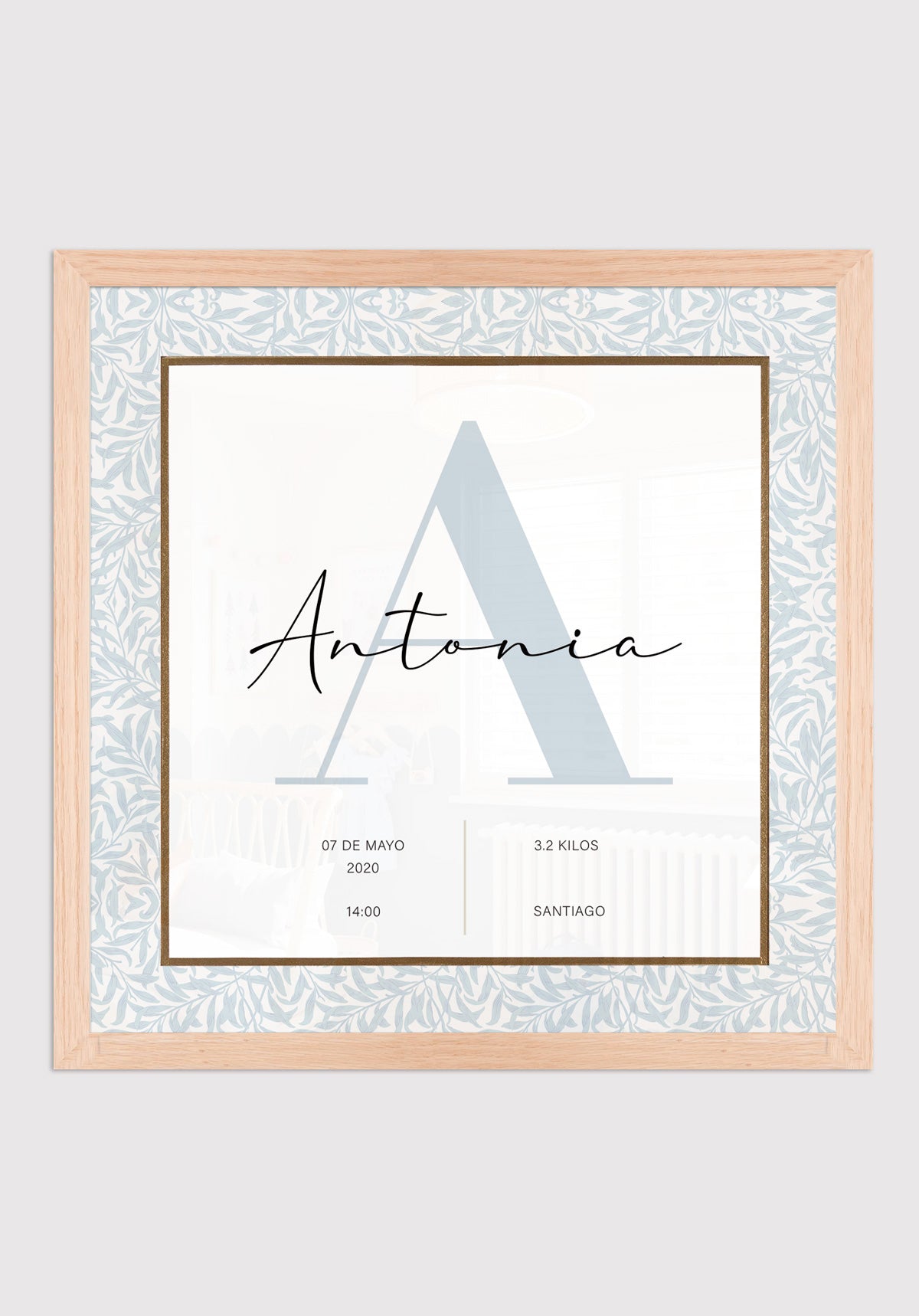 Cuadro Natalicio Personalizado 8