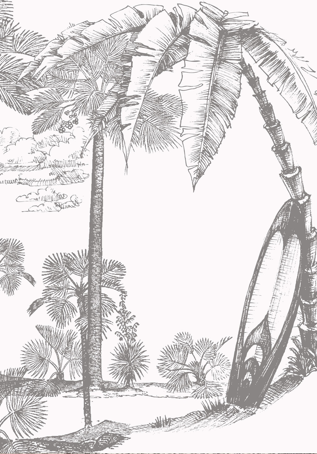 Papel Mural Surf Lounge