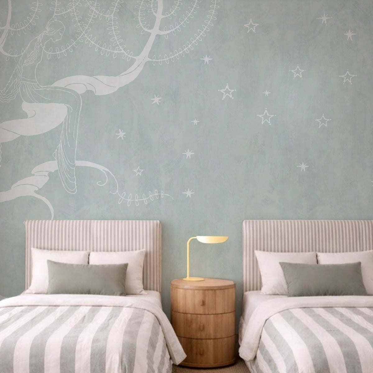 Papel Mural Fairy Tales Blue