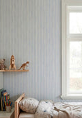 Papel Mural Stripped Blue