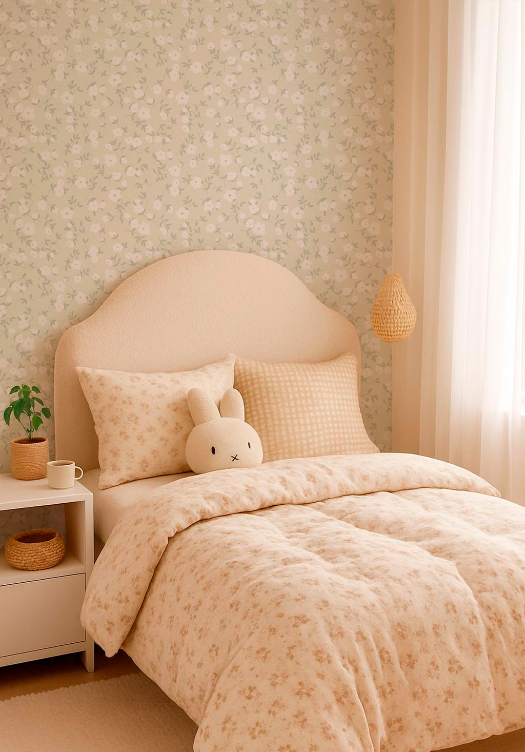 Papel Mural Popelina Amarillo